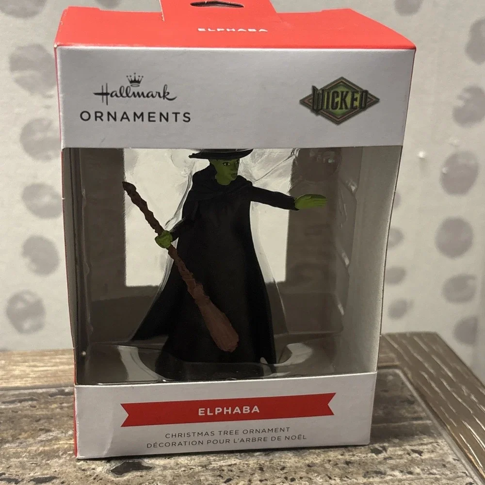 Wicked Elphaba Hallmark Christmas Ornament